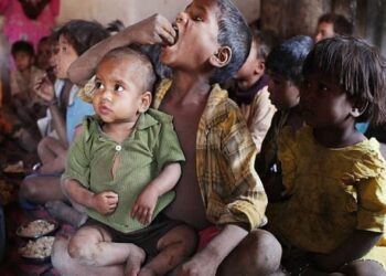 ஊட்டச்சத்துக் குறைவால் குழந்தைகள் இறப்பு 50 சதவிகிதம் உயரும் : மோடி அரசின் மோசமான கொள்கையால் கொடுமை
